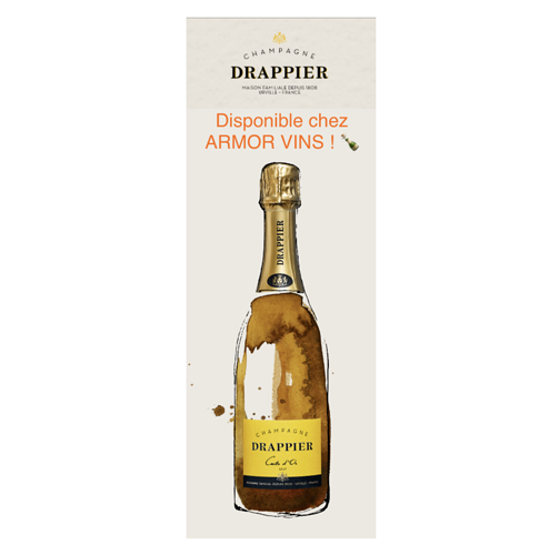 Champagne Drappier : disponible chez Armor Vins 0